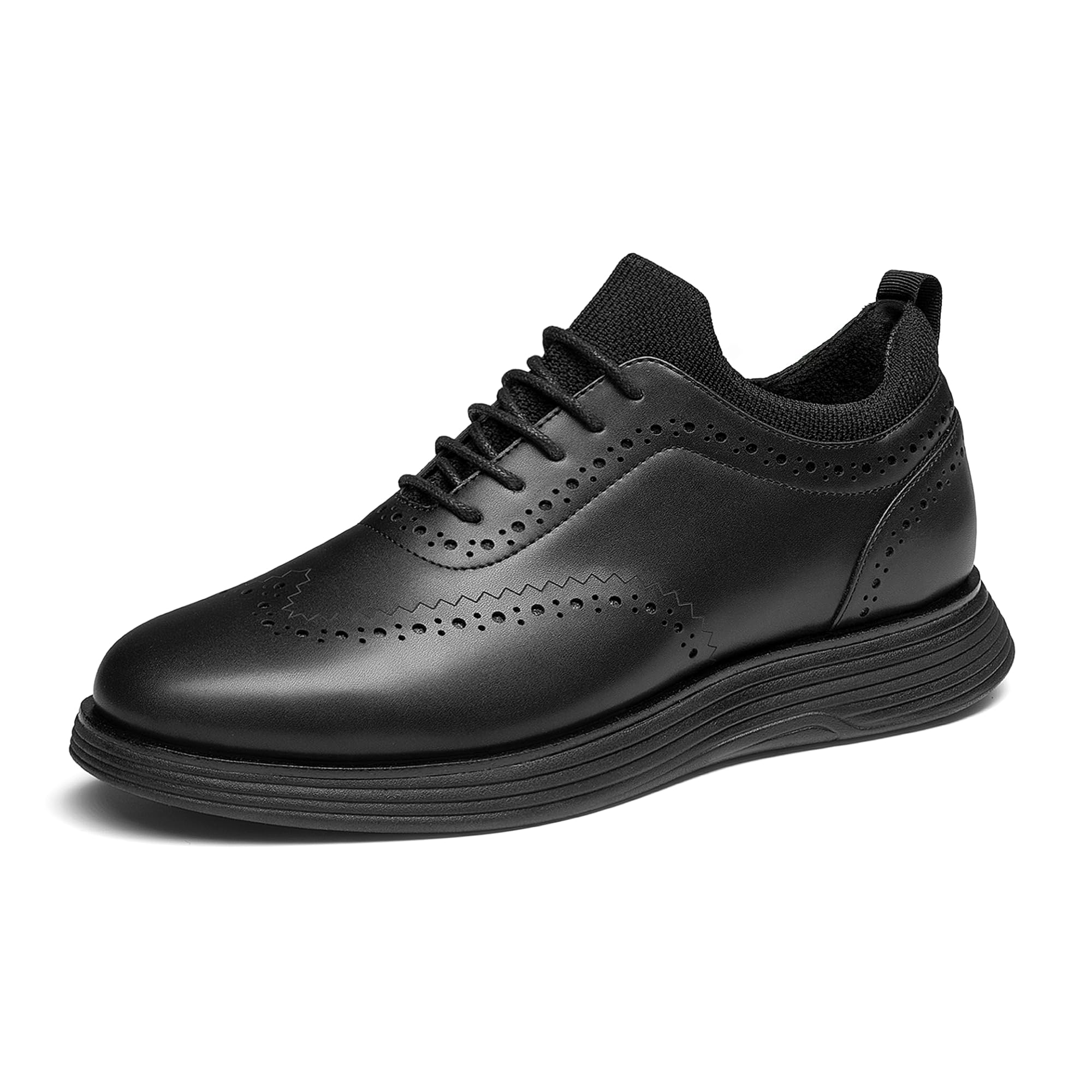 Bruno Marc Men's MaxFlex Dress Sneakers Oxfords Casual Wingtip Brogue Shoes