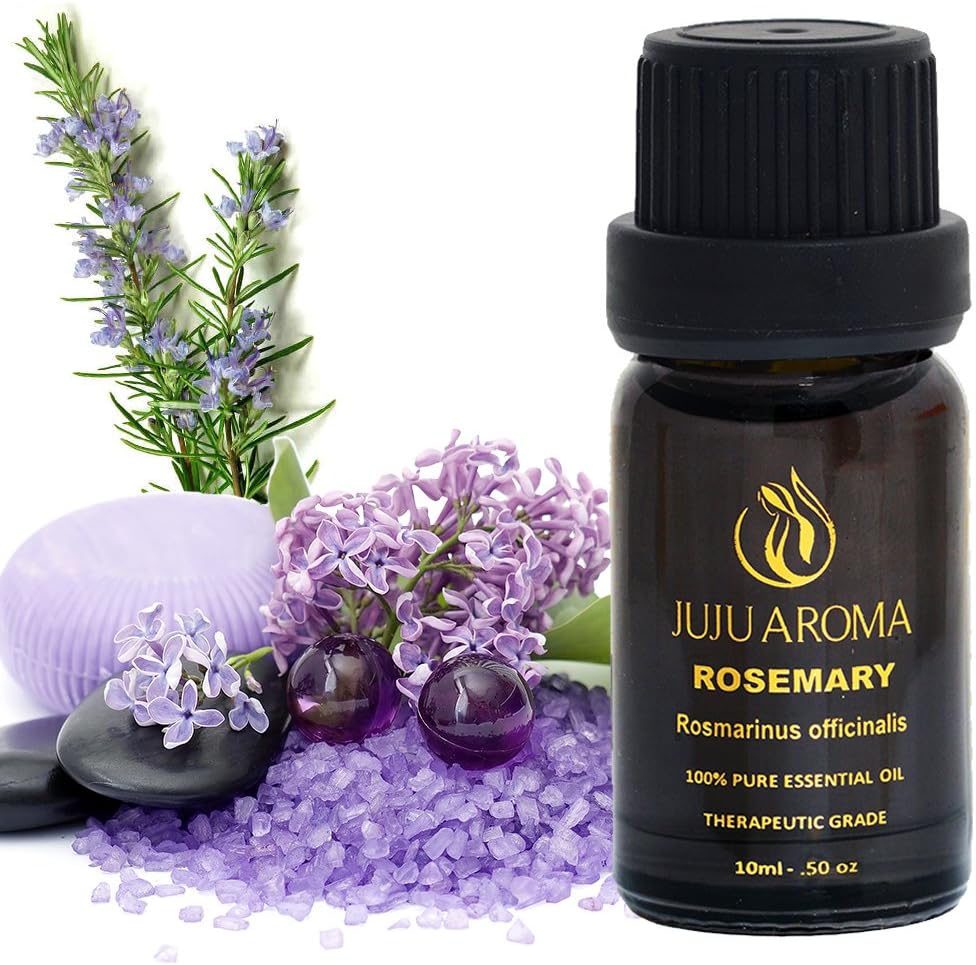Rosemary Essential Oil - 100% Pure, Natural and Therapeutic Grade - 10ml – by JuJu Aroma