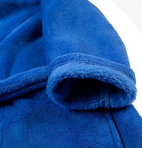 Miniatura 6 de Bata de baño suave con capucha de tiburón para niños y niñas, con capucha de animal