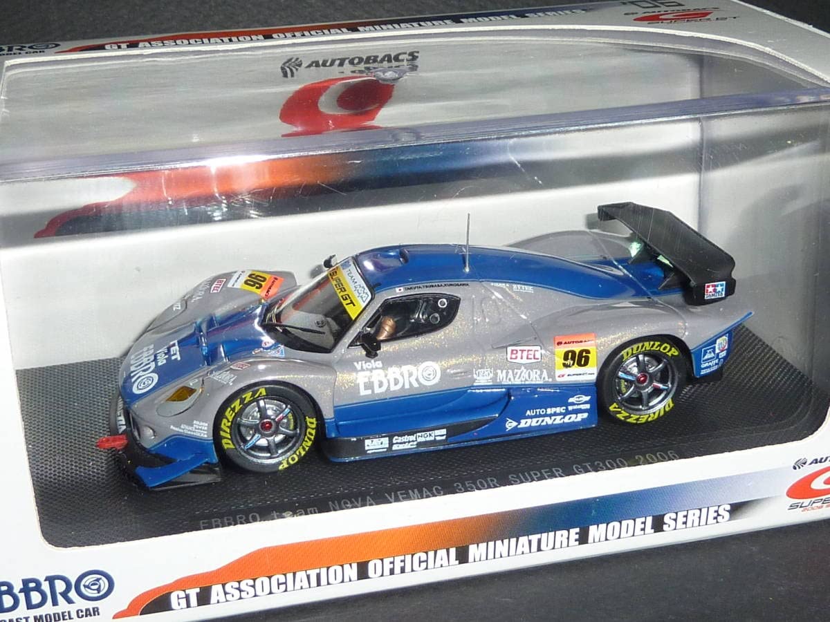 Amazon | エブロ 2006 SUPER GT 300 No.96 EBBRO TEAM NOVA VEMAC 350R
