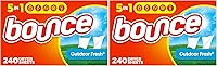 Vista 9 de Bounce - Hojas suavizantes de ropa con aroma fresco al aire libre, 240