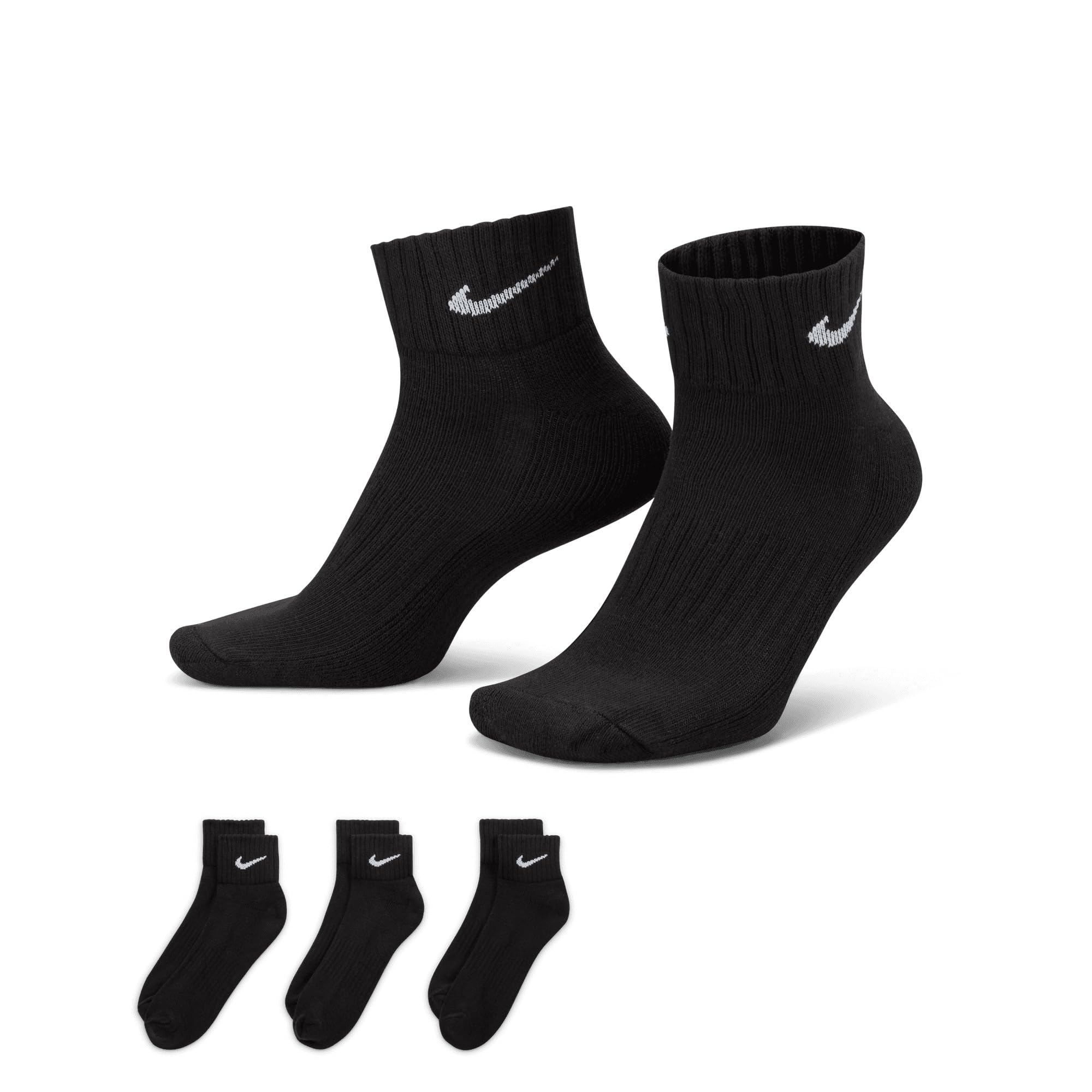 Nike One Quarter Socks 3PPK Value Calcetines para Hombre