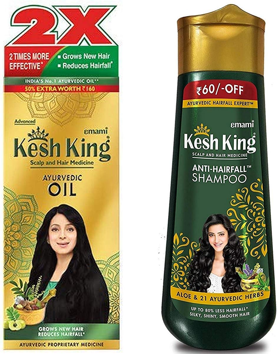 Amazon.com : Kesh King Herbal Shampoo - 80ml - 1 Pack : Beauty ...