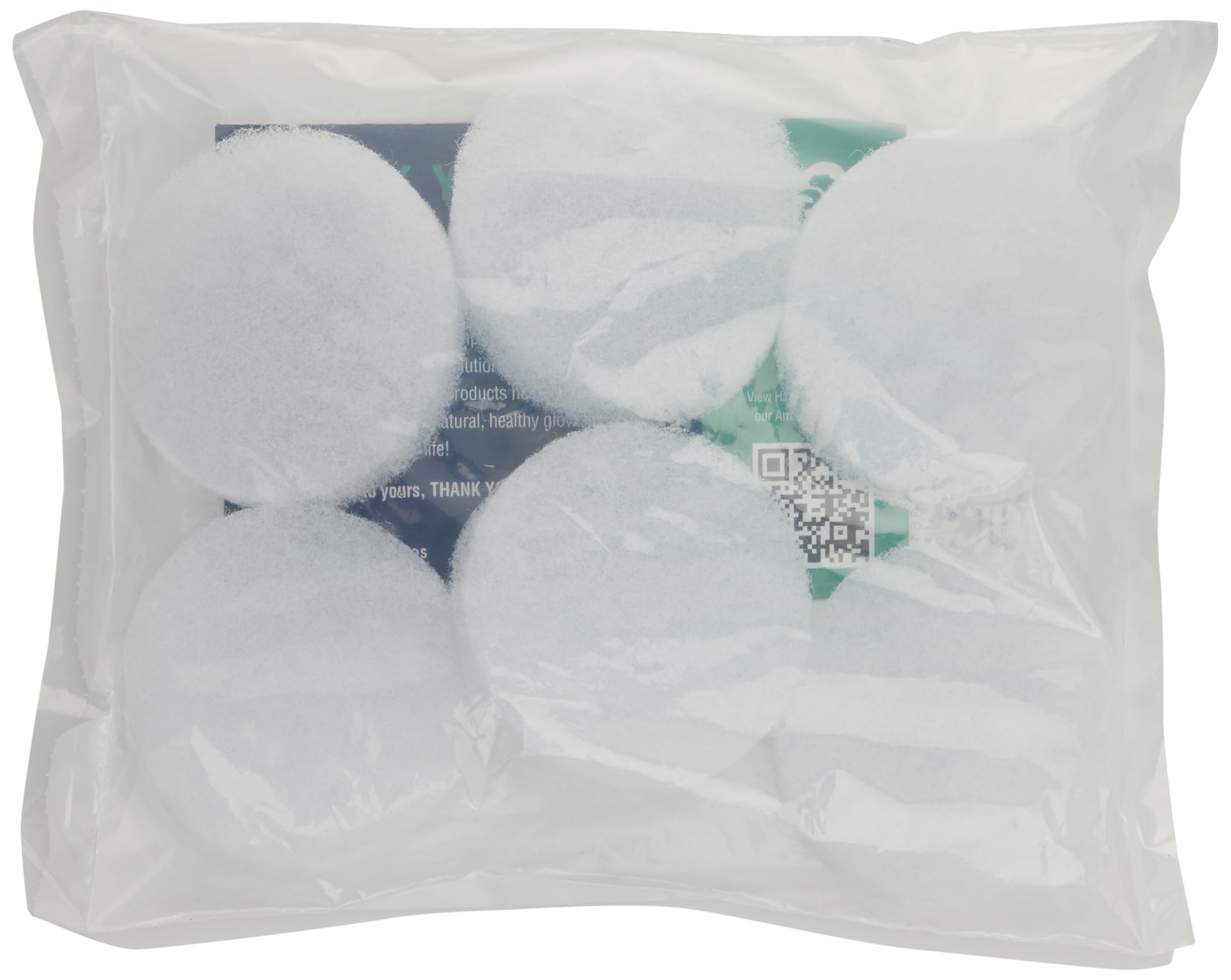 Face Sponges for Cleansing and Gentle Exfoliating | Facial Compressed Sponges for Estheticians | Reusable Face Pads for Removing Dead Skin, Dirt & Makeup | Made in USA - Pack of 6