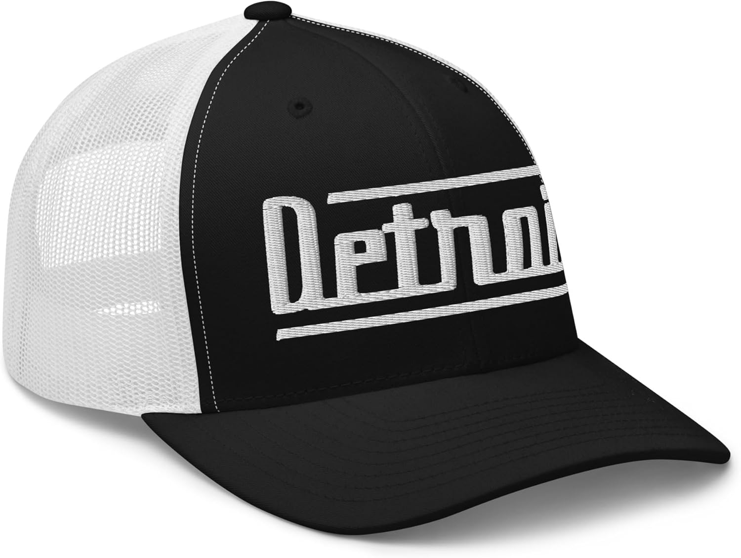 Retro Detroit Trucker Cap Vintage Detroit MI Trucker Hat