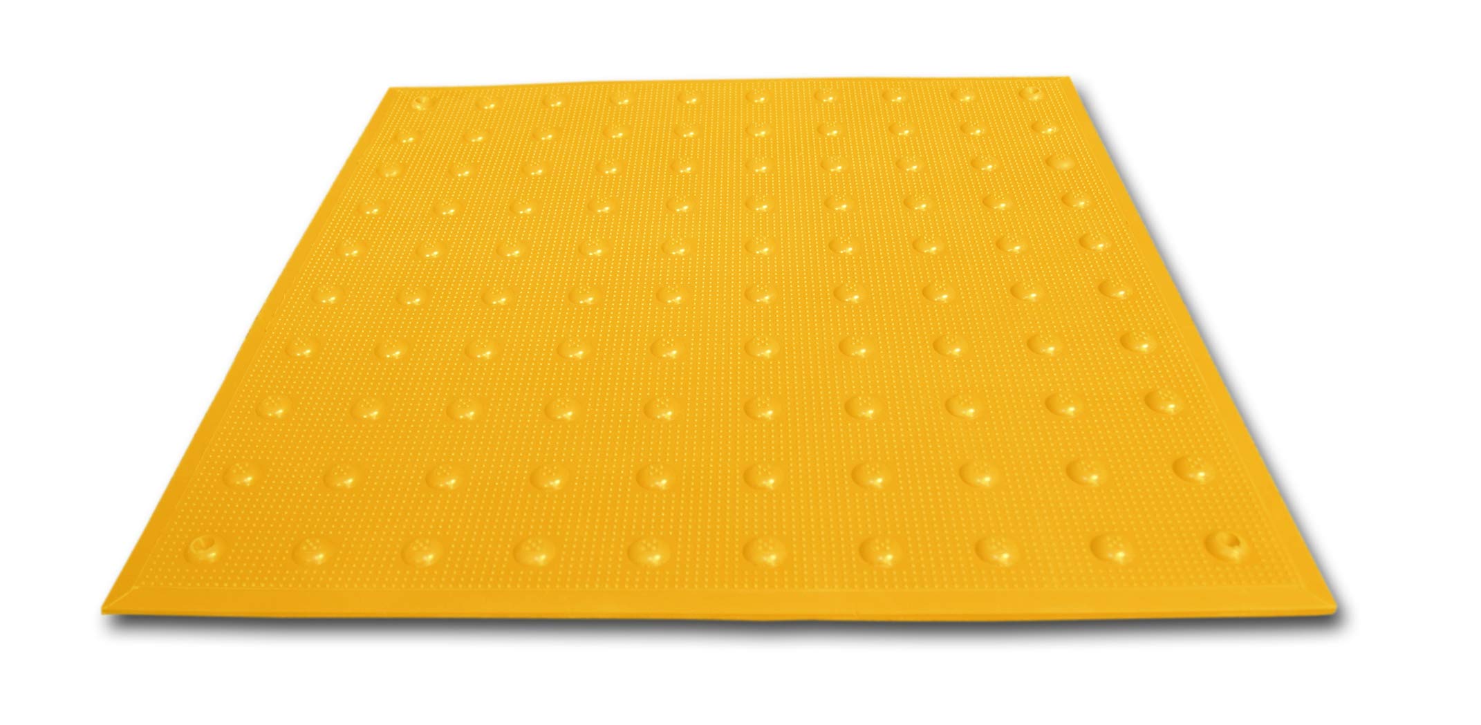 UltraTech 0753 Urethane Retrofit Ultra-ADA Warning Pad with Raised Truncated Dome Design, 3' Length x 2' Width, Yellow (00753)