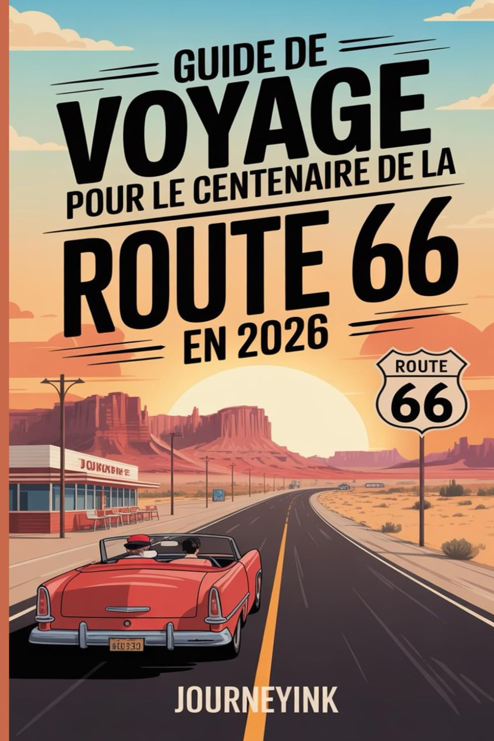 Guide de voyage pour le centenaire de la Route 66 en 2026: Guide essentiel pour découvrir les hôtels, restaurants, attractions et événements du centenaire de Chicago à la Californie