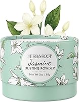 Vista 13 de Herb & Root Polvos corporales para espolvorear sin talco. Rosa, vainilla, sándalo, lavanda, jazmín y sets de regalo (tamaño completo, rosa)