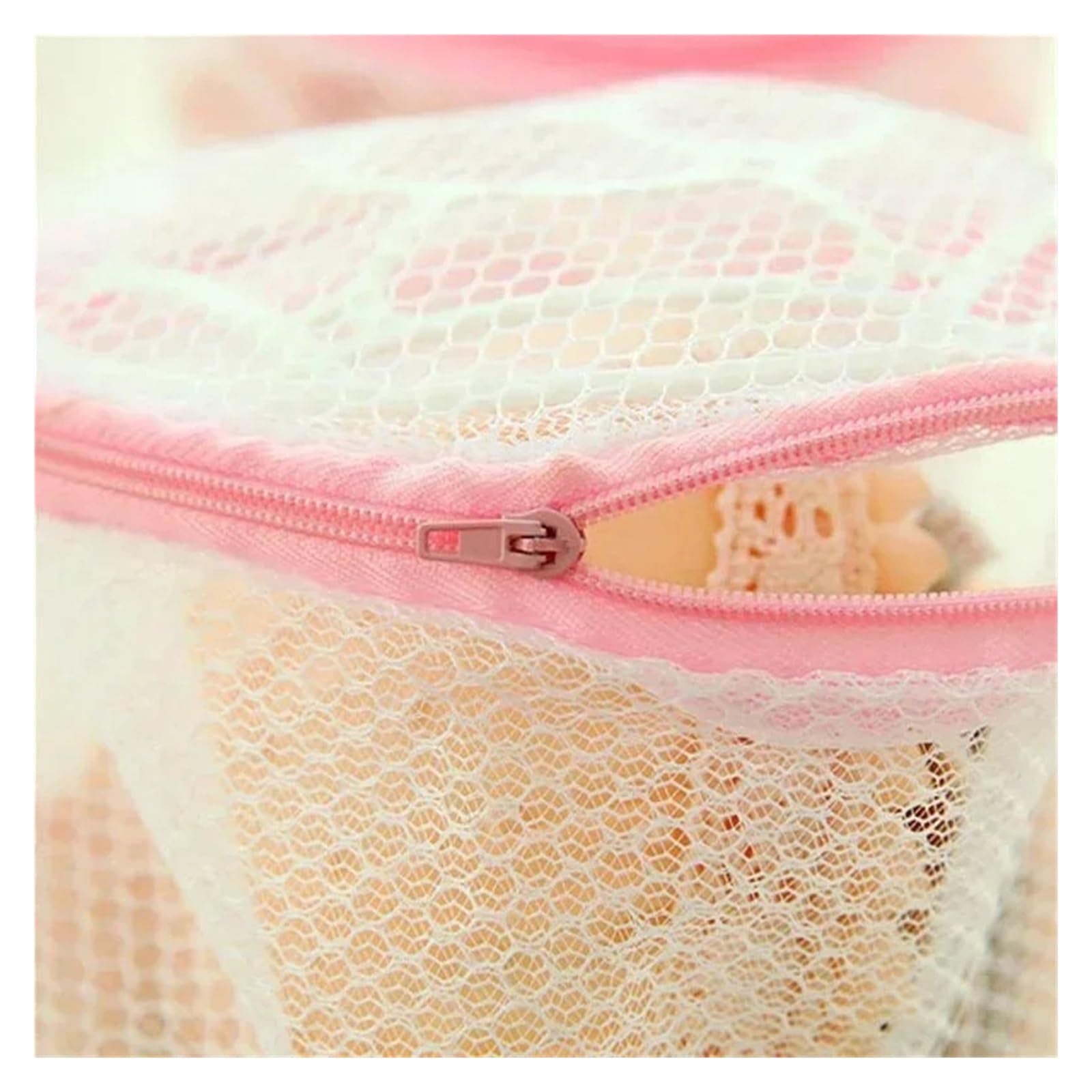 3 Stück Dessous-Waschnetz for Kleidung und Unterwäsche, Organizer-Tasche, kompatibel mit nützlicher Netz-BH-Waschtasche Reißverschluss