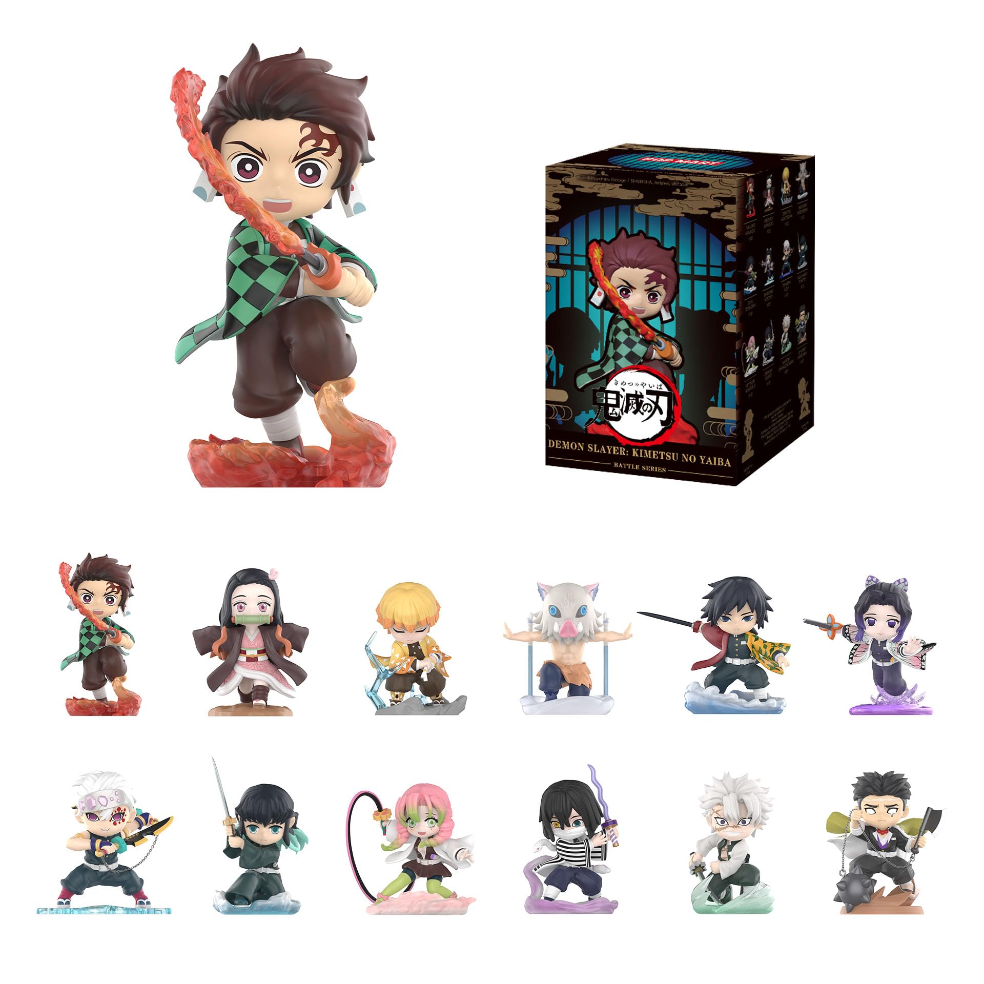 Amazon.com: POP MART Demon Slayer Kimetsu no Yaiba Battle Series