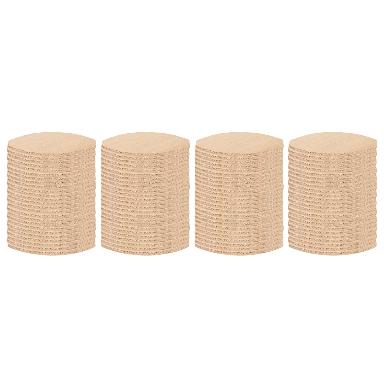 AMONIDA Galletas para Unir Madera Haya de Resistencia Superior 0# 10# 20# para Artesanos Entusiastas de la Carpintería 100 Piezas (0#)