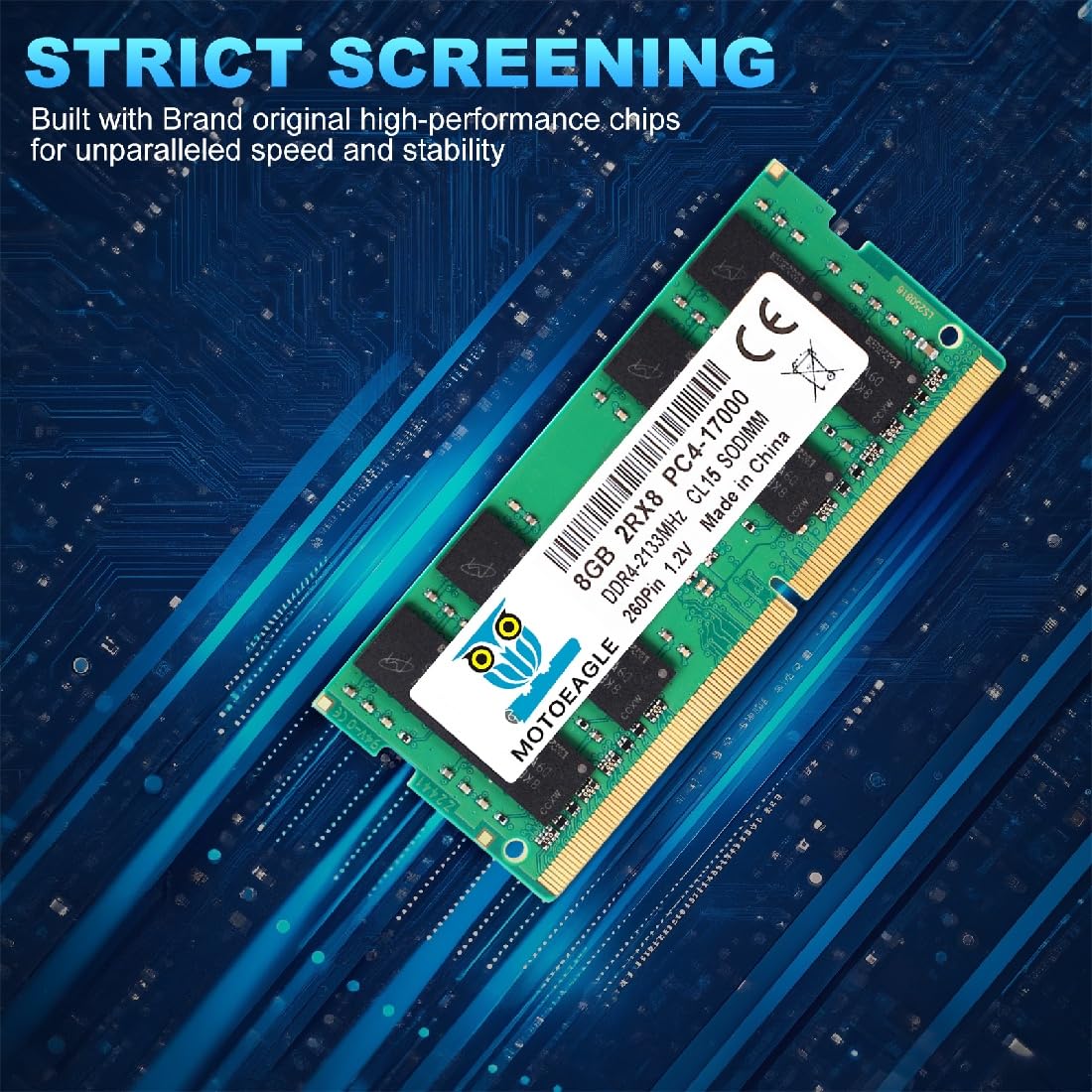 16GB DDR4 RAM 2x8GB 2133 MHz SO-DIMM 2RX8 PC4-17000 DDR4-2133P