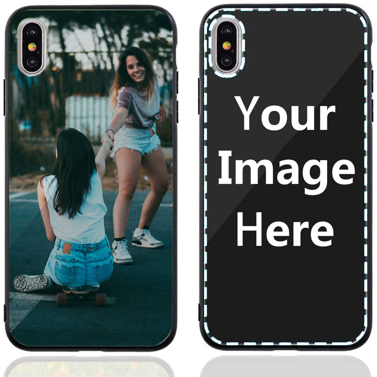 Custom iPhone’s case Custom Phone Case for iPhone iPhone X, Personalized Photo/Text