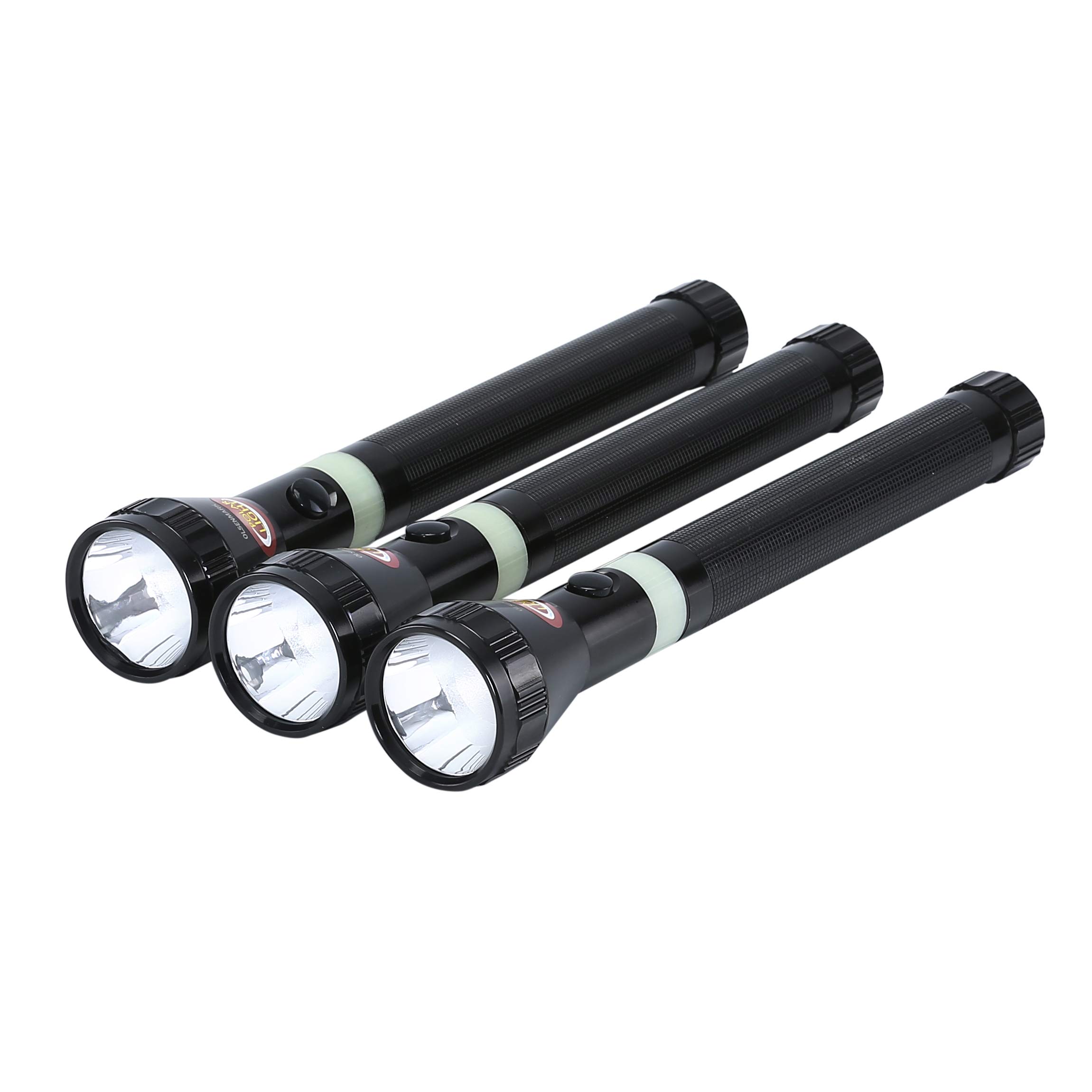 Sponsored Ad – Olsenmark Rechargeable Led Flashlight 3-Pieces, 500 Meter Range, Black"Min 1 year manufacturer warranty"