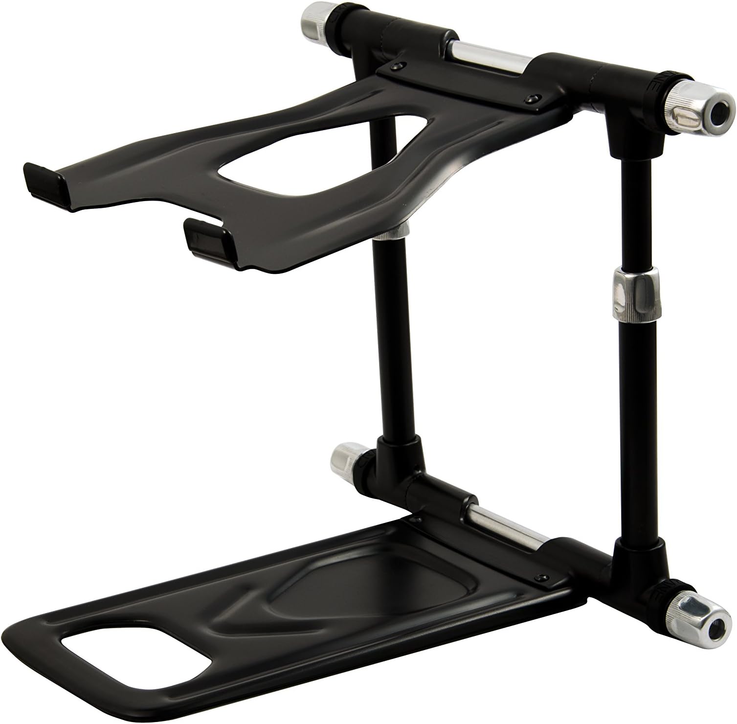 CRANE Stand Elevate Universal Stand for Laptops, Tablets and Projectors with Faux-leather Carry Bag, Black