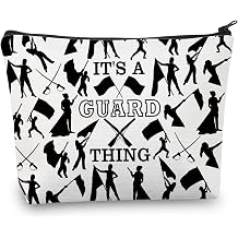 BDPWSS Color Guard Makeup Bag Color Guard Gift Its a Guard Thing Color Guard Mom Gift Flag Girl Gift Color Guard Team Gift Guard Thing