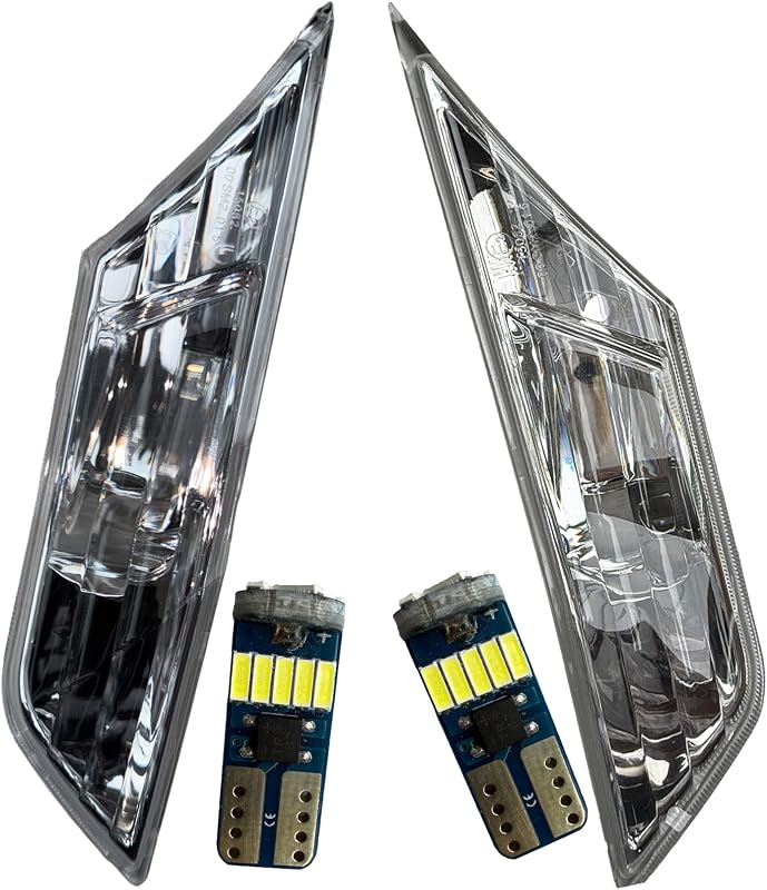 Luzes de seta LED laterais dianteiras QZQ para Honda Civic 2016 a 2021 – Par