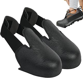 1 par de protectores de punta de acero para zapatos, antigolpes, suministros de cuidado personal para protección, accesorio de trabajo, caminar, trabajo, trabajo, trabajo, trabajo, trabajo, pantuflas
