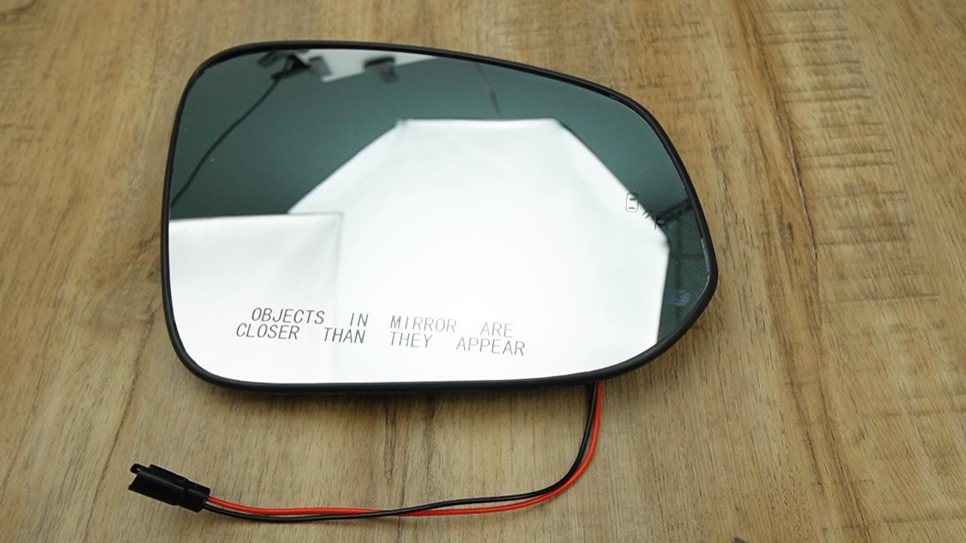 Driver Side Door Mirror With Built-in Spotter Lens & Turn Signal