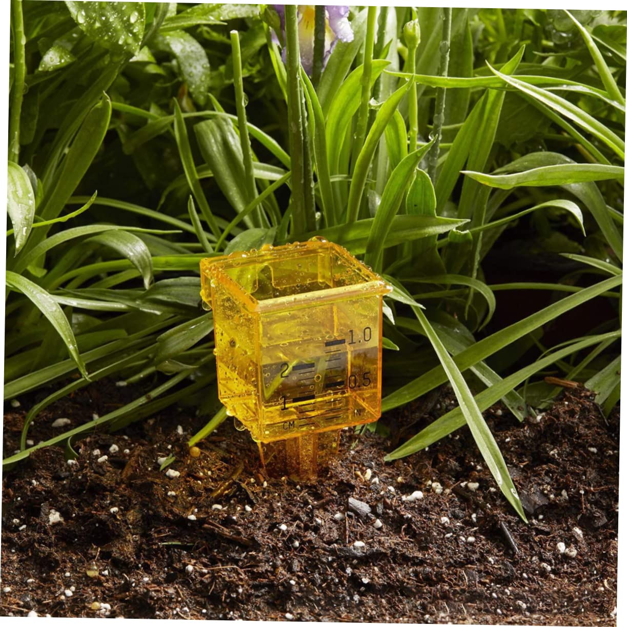 Amosfun 20stücke Regenmesser Aus Kunststoff Präziser Niederschlagsmesser Für Garten Und Outdoor-nutzung Wetterfest Und Langlebig Zur Genauen Überwachung Von Regenmengen