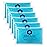 ICEWRAPS Hot & Cold Ice Packs, 3 x 5 in Soft Reusable Gel Packs for Injuries, Headaches, Joints, and Fever Relief, Puncture-Proof Material, 6 Pack, FSA-HSA Eligible