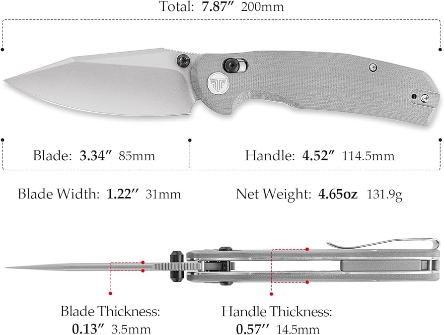 Amazon.com : TRIVISA Axis Knives, EDC Folding Knife for Men Amazon.com : TRIVISA Axis Knives, EDC Folding Knife for Men