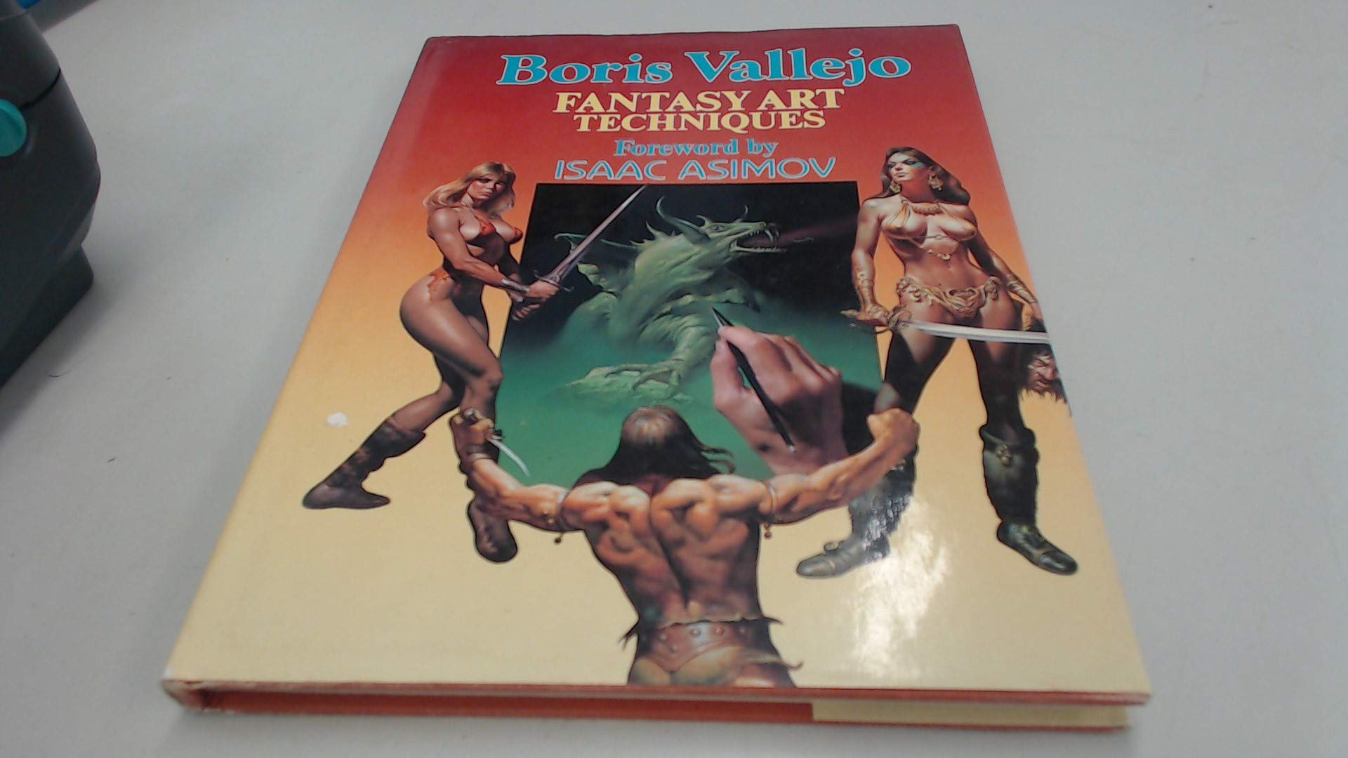 Fantasy art techniques Boris Vallejo méthode illustration fantastique et dessin