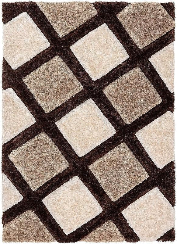 Image of Shaggy Carpet for Home 10 x 13 Feet Ultra-Soft, Thick, and Stylish Shag Texture Ideal for Living Room, Bedroom, or Office - Easy to Clean and Perfect (Charcoal,)