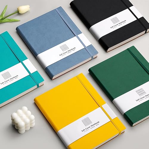 Miniatura 7 de AHGXG Cuaderno de papel cuadriculado, cuaderno de papel cuadriculado, tamaño grande A4 de 8.5 x 11 pulgadas, diario de 320 páginas gruesas, papel