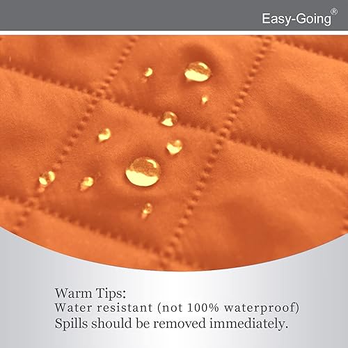 Miniatura 843 de Easy-Going - Funda reversible para sofá, resistente al agua, con varillas de espuma y correas elásticas, protector de muebles para mascotas y perros