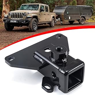 Salahii Gladiator JT Trailer Tow Hitch | 2" Receiver Hitch | Heavy Duty Manganese Steel | 2-Inch Receiver Hitch |