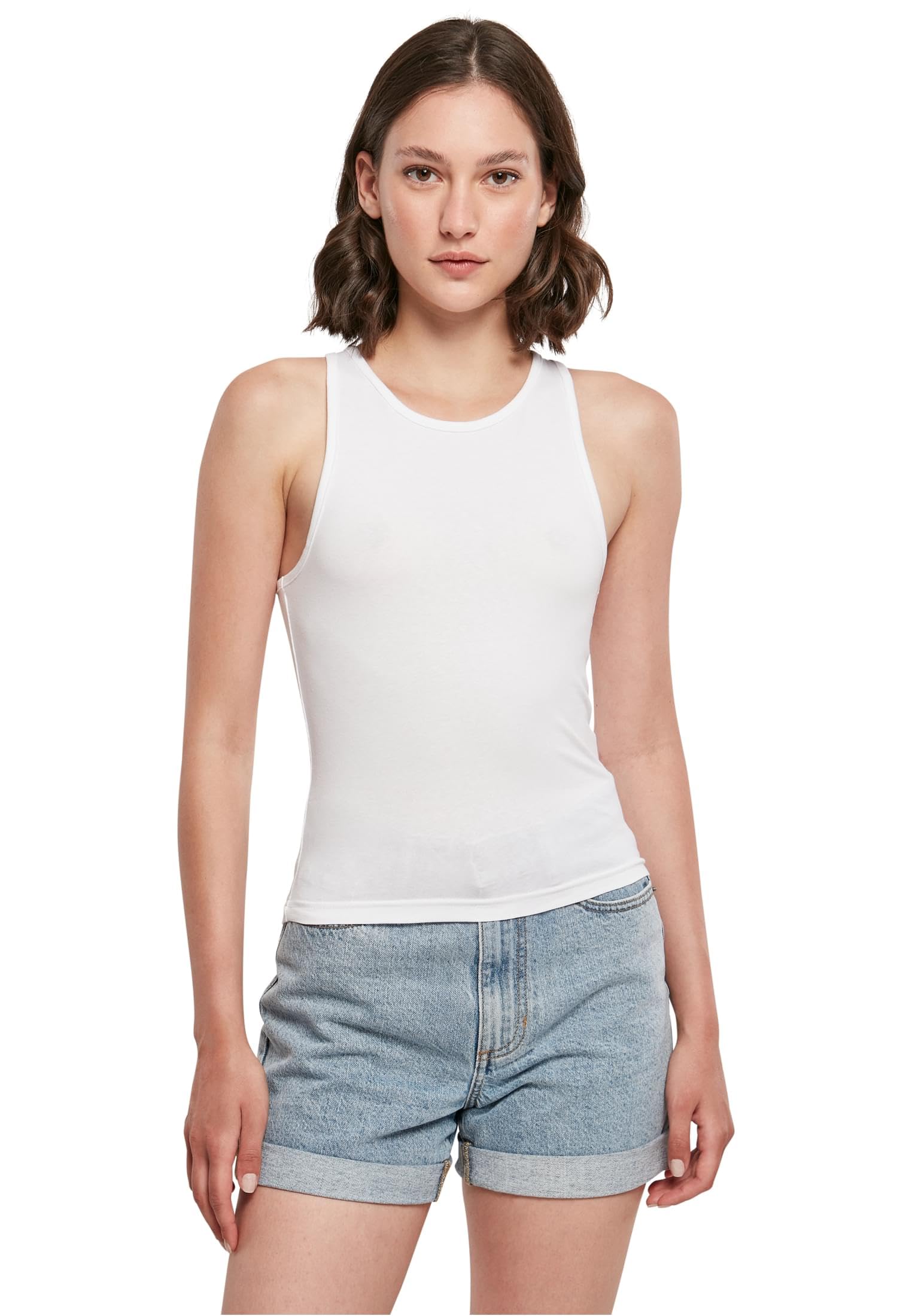 Build Your Brand Damen Trägershirt/Cami Shirt