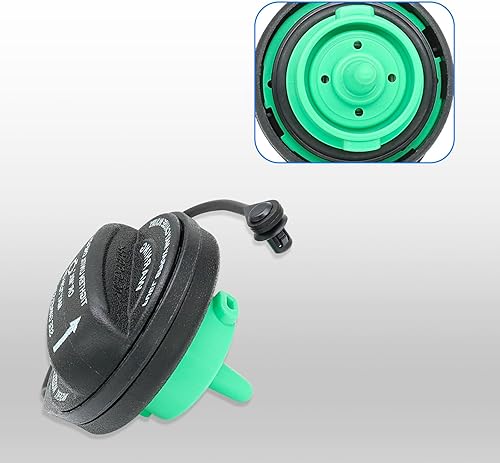 Miniatura 4 de Tapa de gasolina 95820124131 para 2011 2012 2013 2014 2015 2016 2017 2018 Porsche Cayenne Base Sport & GTS & Turbo S & Platinum Edition 4 puertas