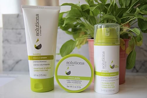 Miniatura 6 de GREAT CLIPS Soluciones Masilla flexible, 2 onzas  Producto de acabado para el cabello con sujeción media y viable  Proporciona flexibilidad y textura