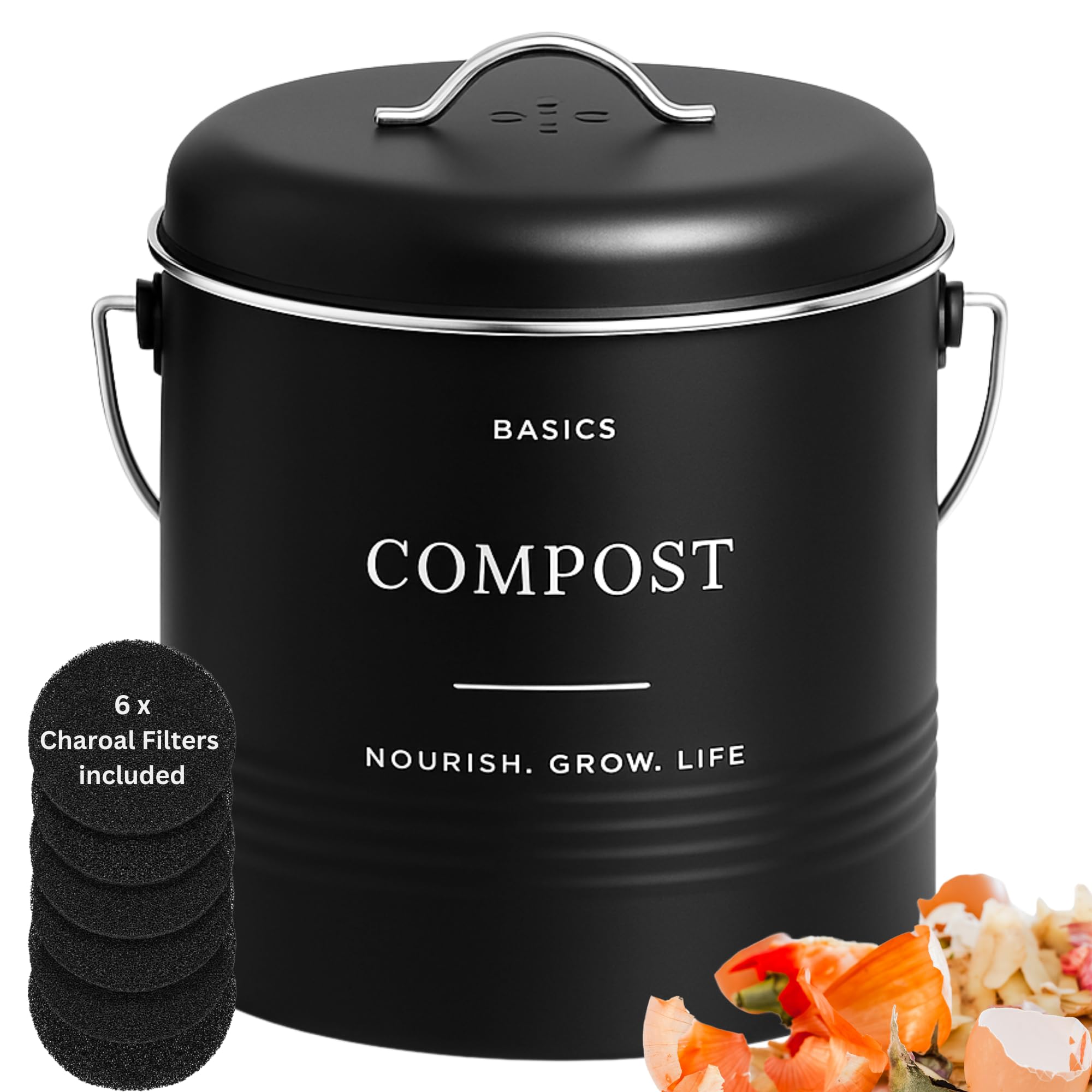 D'Lifeful Kitchen Compost Bin