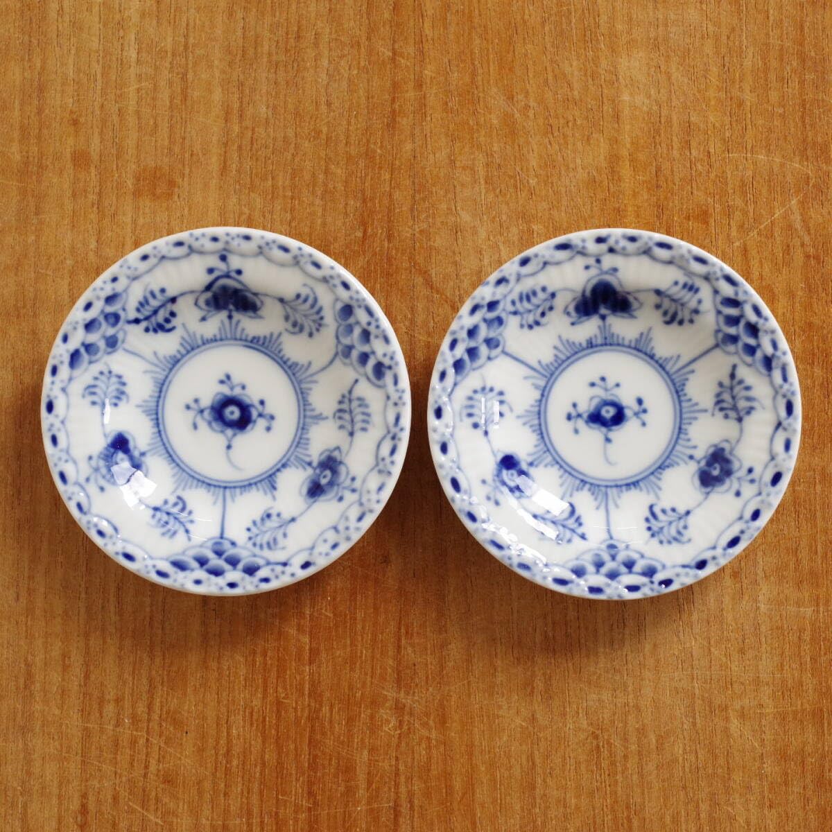 Amazon | ビンテージ直径7.3cm 2枚 小皿 ロイヤルコペンハーゲン  