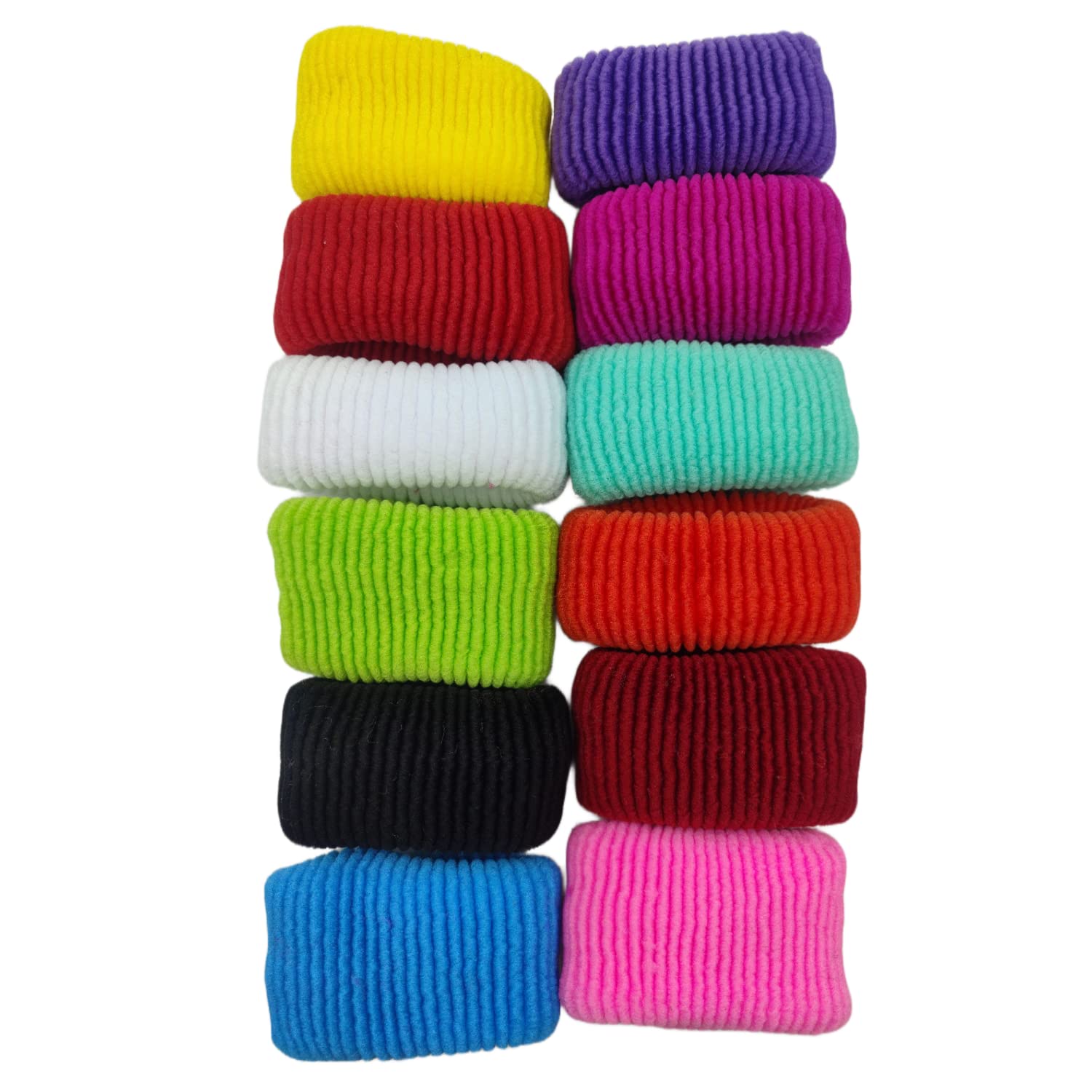 Hire hair rubber band for women hair ties ponytail holder multicolor woolen soft jumbo hair scrunchies - Pack of 12 (B0BRG8X7SX) Amazon Price History, Amazon Price Tracker