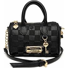 Juicy Couture Miss Independent Crossbody Bag, 7" W x 5.5" H x 3" D | Checkered