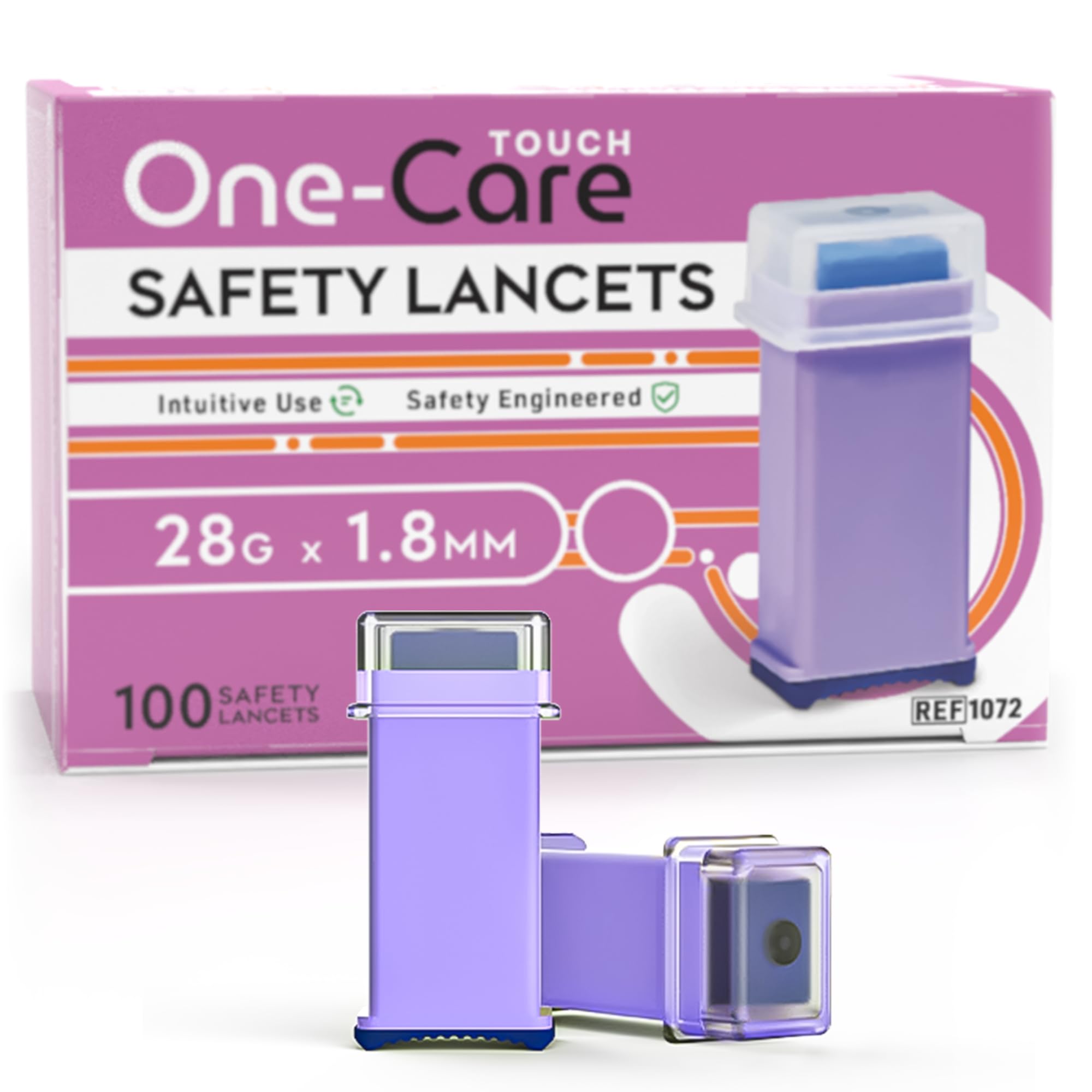 Blood Lancets - 100 Count, 30G, Pressure Activated -11 Blood Lancets - 100 Count, 30G, Pressure Activated -11