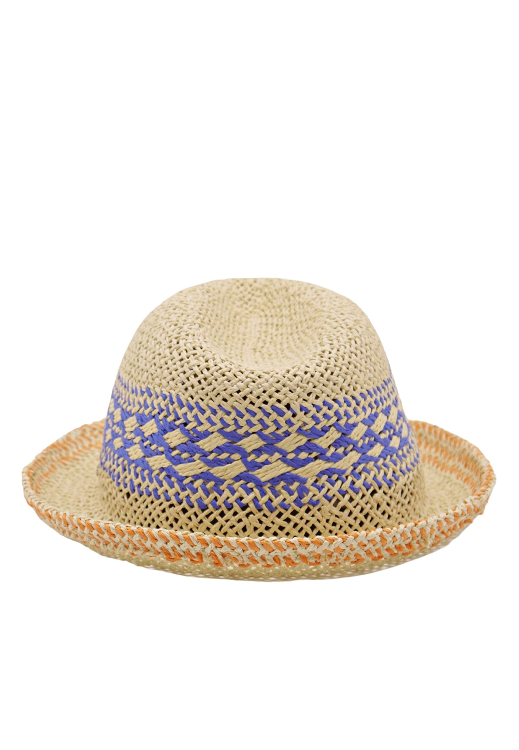 CHILLOUTS Trilby Strohhut Sommerhut Sonnenhut Strohtrilby Strandhut