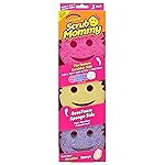 Scrub Daddy Scrub Mommy Sponges - Dish Scrubber + Non-Scratch Cleaning Sponges Kitchen, Bathroom + Multi-Surface Safe - Dual-Sided Dish Sponges for Scrubbing - Online Exclusive (3 Count)