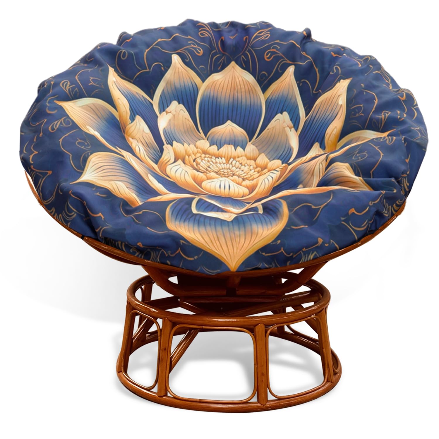 Amazon.com: Thankyall Papasan Cushion Cover Only, Water Resistant