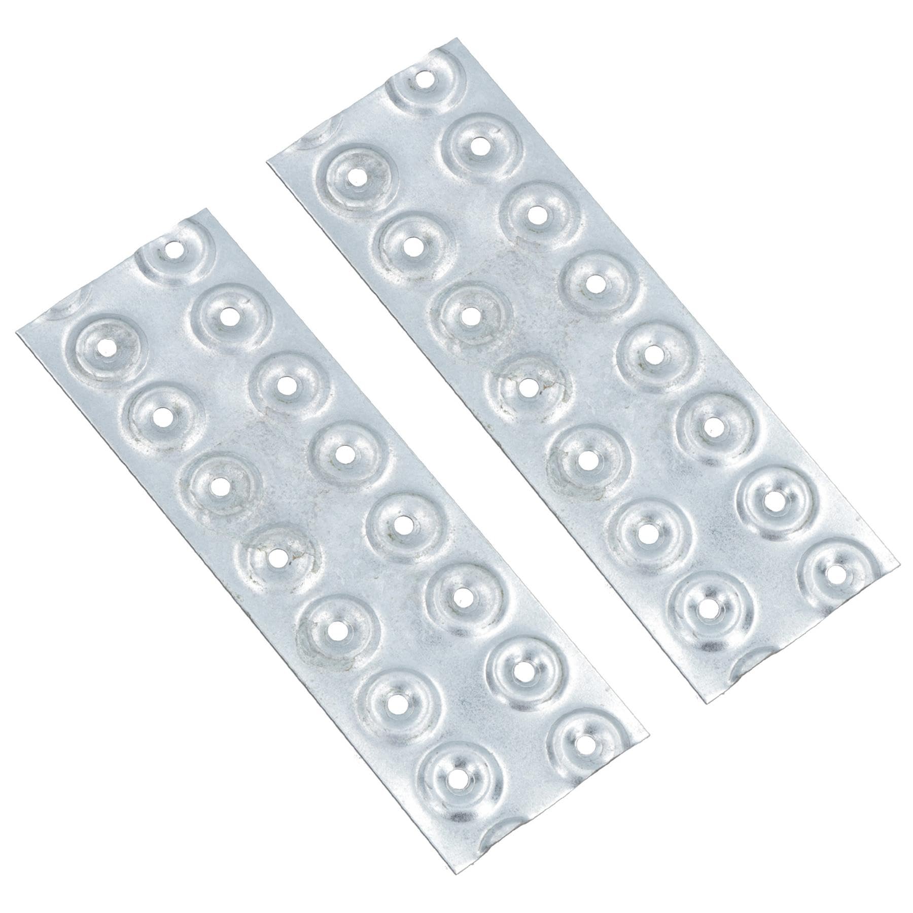 Hand Nail Plate 50mm x 150mm Galvanised Timber Wood Joining Connector 2PK