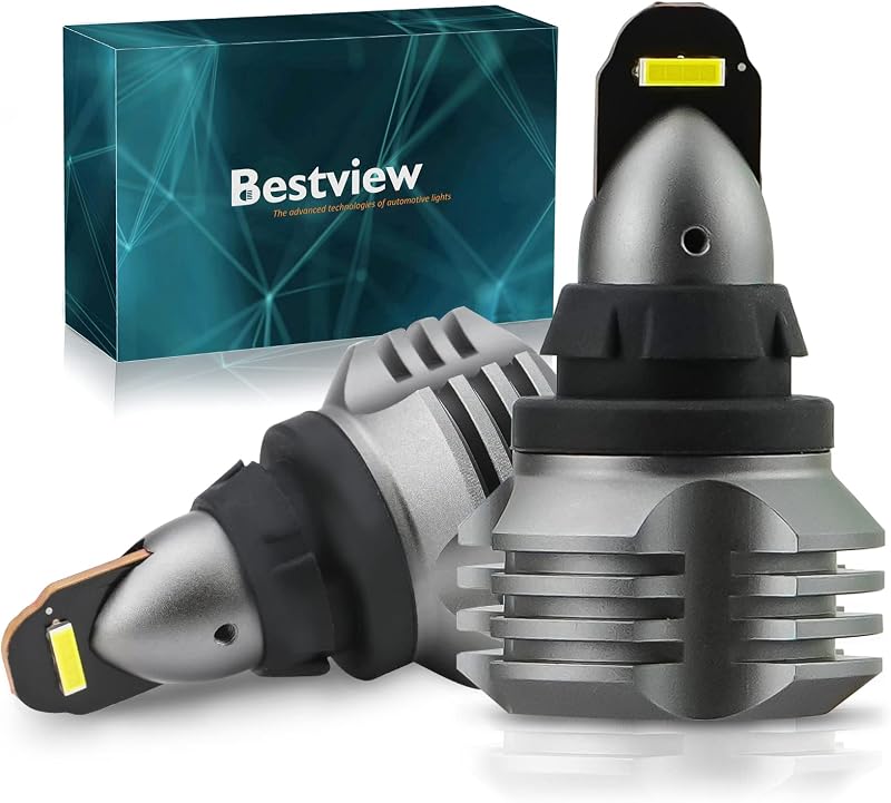 Lâmpadas LED de ré Bestview 912 921 T15 para soquetes T16 W16W – 2 unidades