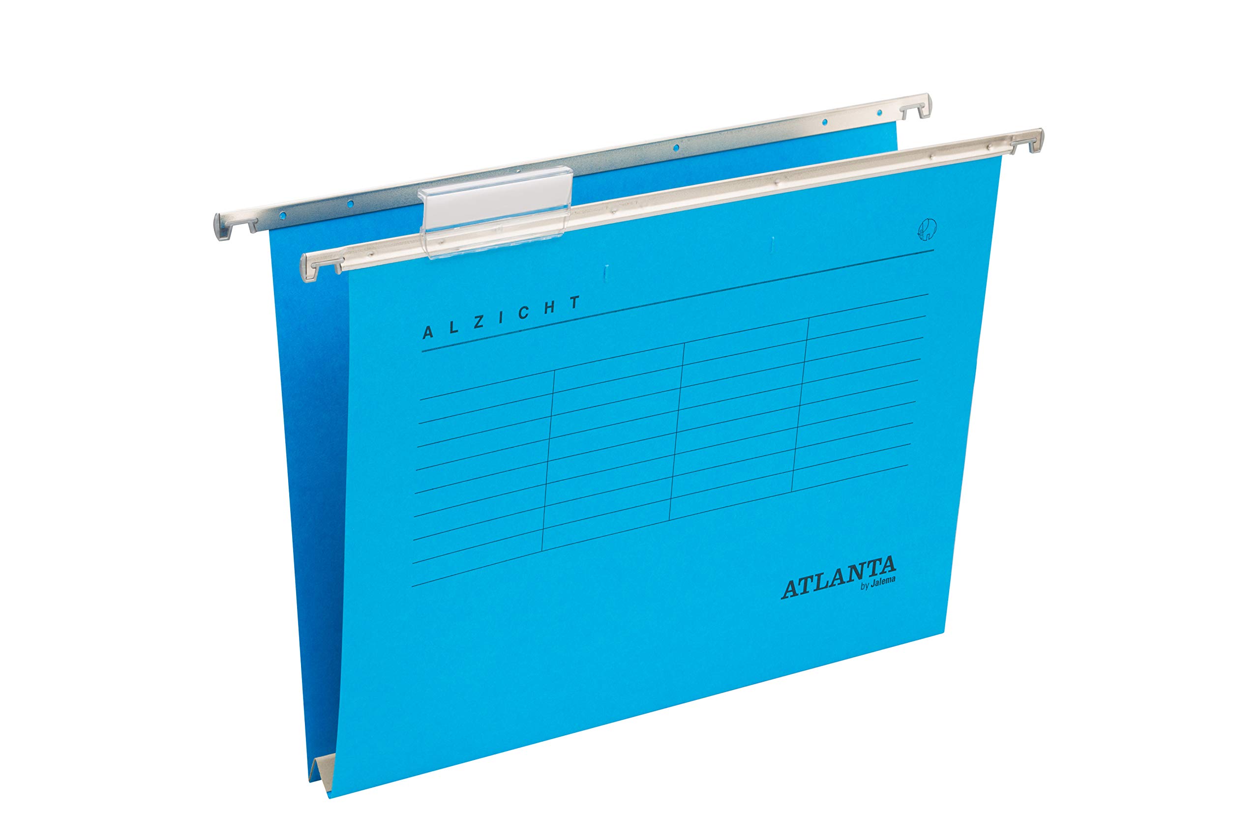 Jalema 2662215600 Alzicht multicolore con cartella sospesa verticale, 30 mm Fondo, blu, 25 Pezzi