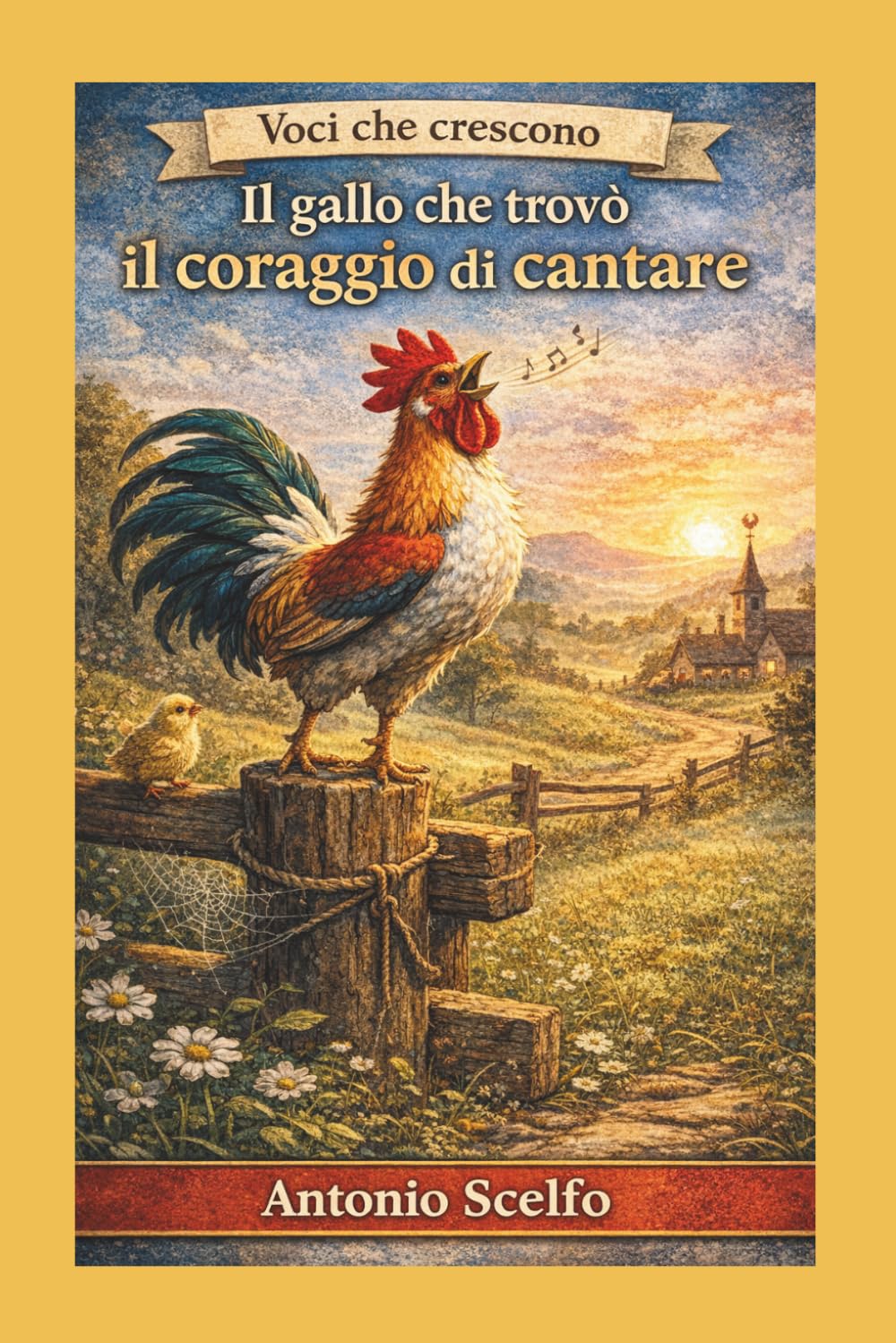 IL GALLO CHE TROVO' IL CORAGGIO DI CANTARE: UNA STORIA SUL CORAGGIO DI ESSERE SE' STESSI (Voci che crescono)