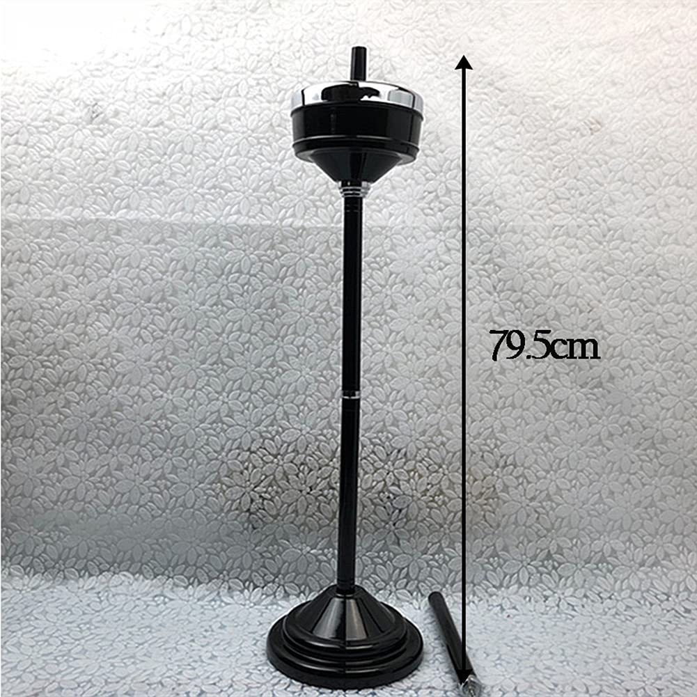 Posacenere Da Esterno Qerwsdty Regolabile - Antivento Con Coperchio, Colore Giallo, Per Cortile E Giardino - Foto 9