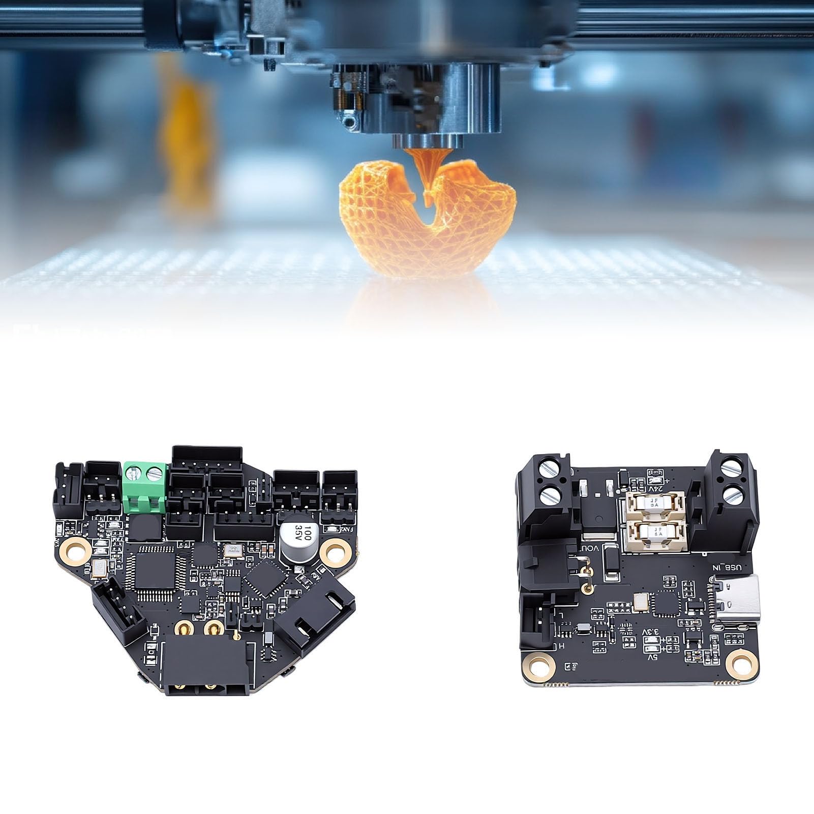 Płytka PCB dla Głowicy Narzędziowej z Wyjściem na Extruder do