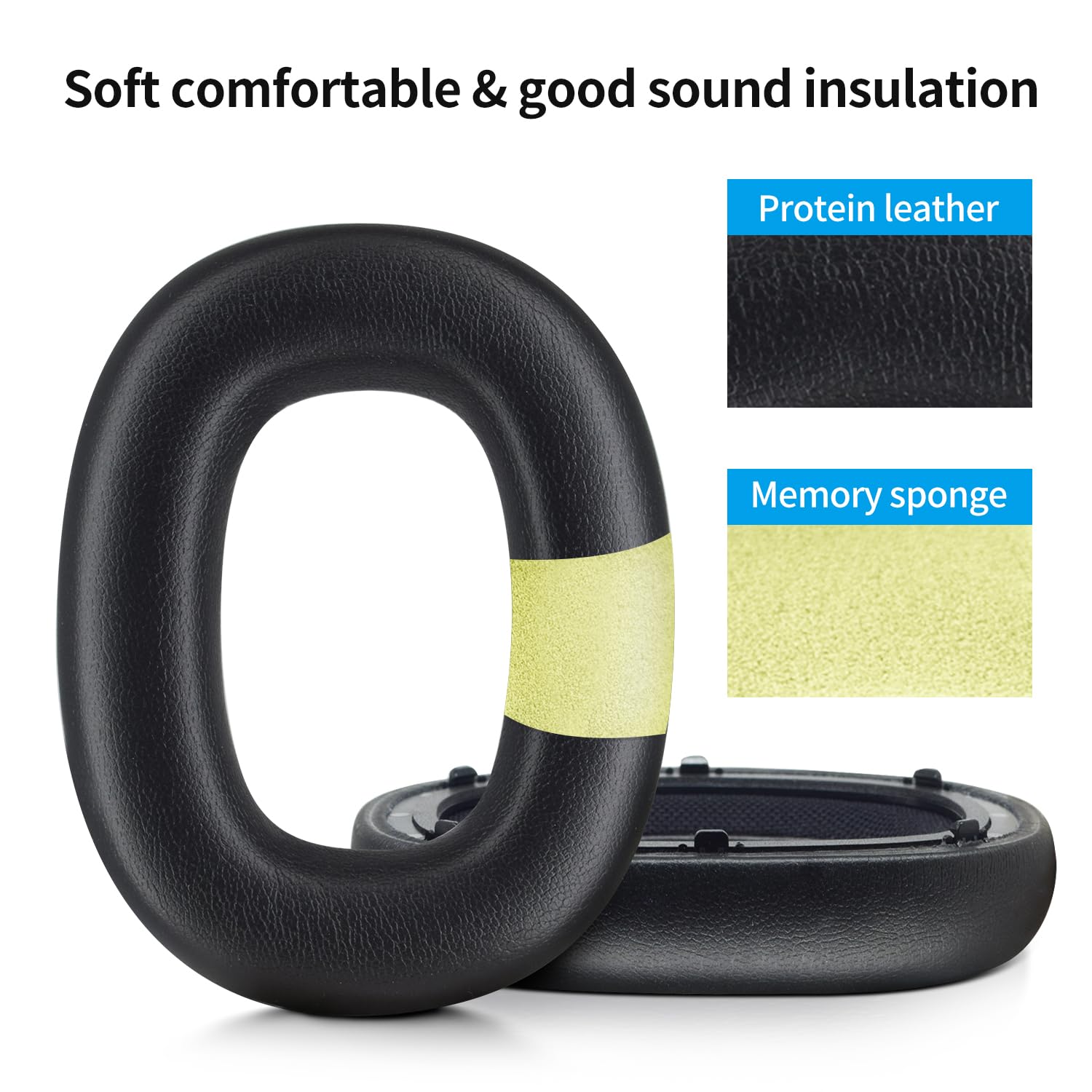 Amazon | Bowers&Wilkins PX8ヘッドフォン用交換用イヤーパッド