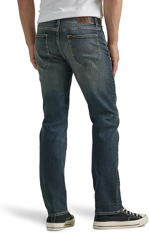 Lee Men's Extreme Motion Regular Straight Jean